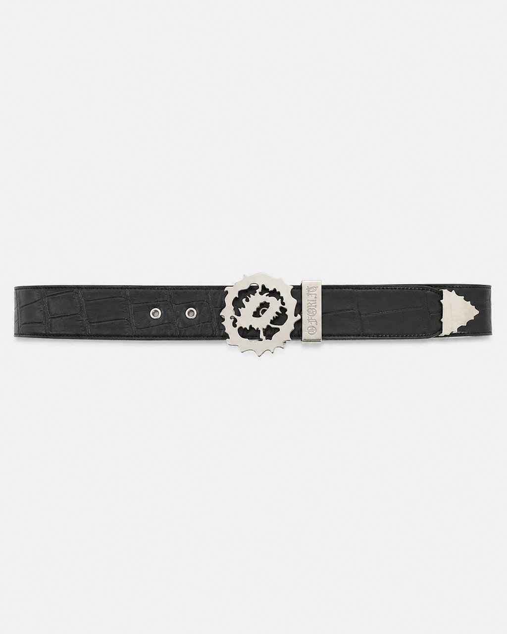 “O” Crocox Belt