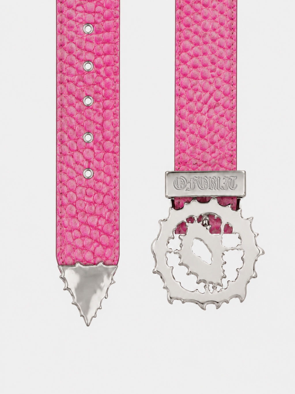 “O” Crocox Belt