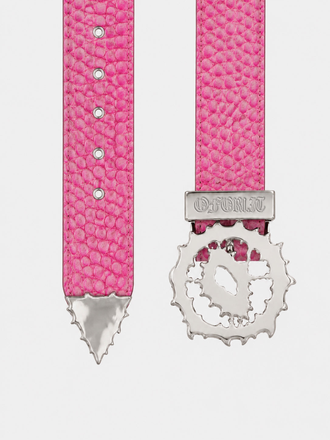 “O” Crocox Belt