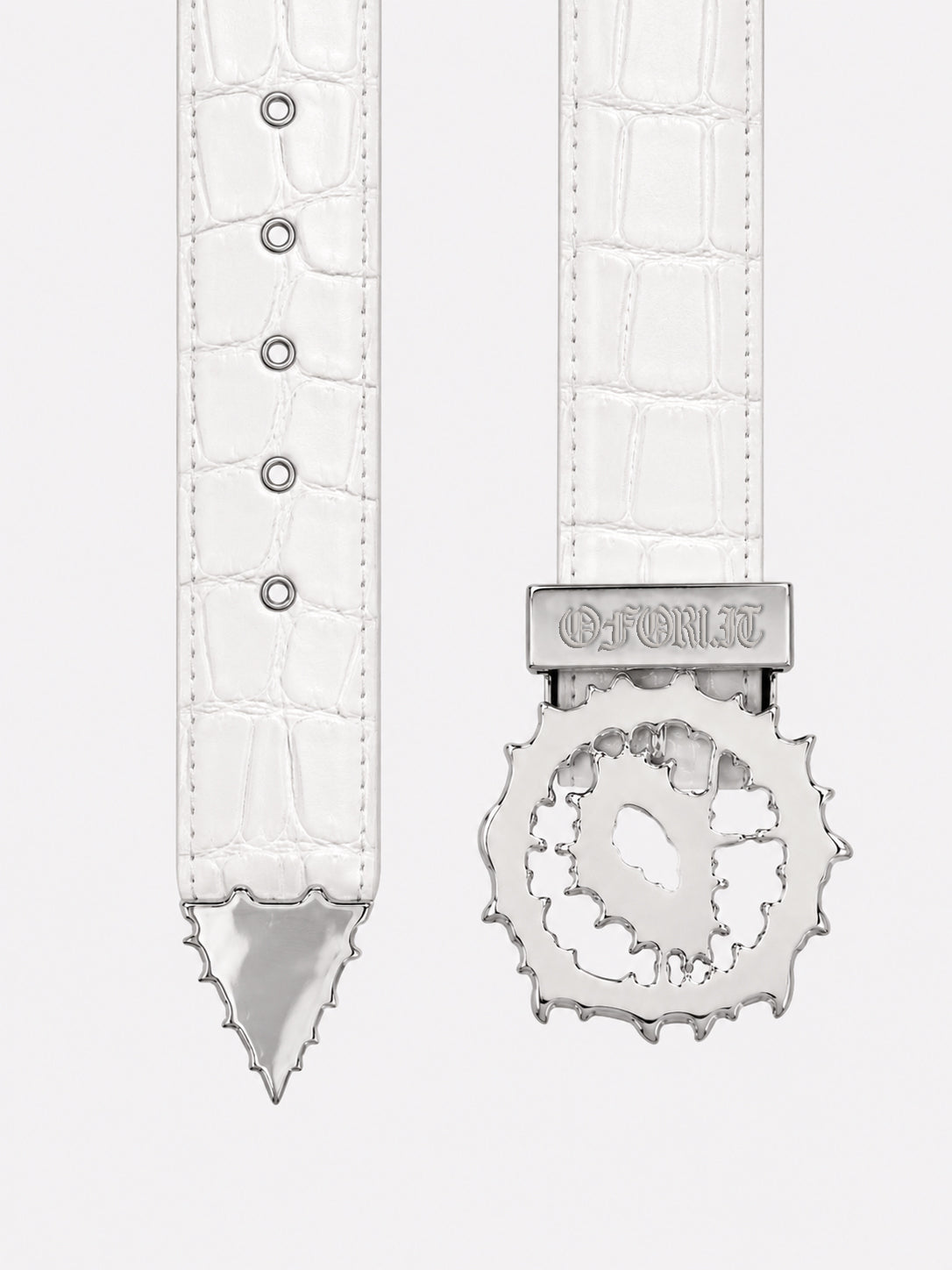 “O” Crocox Belt